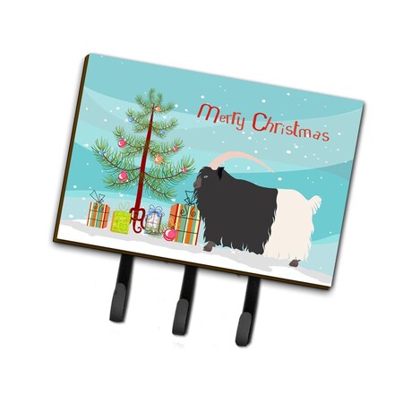 Carolines Treasures Welsh Black-Necked Goat Christmas Leash or Key Holder BB9254TH68